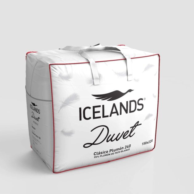 Relleno nórdico clásico plumón 240 gr de Icelands para invierno